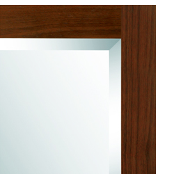 Sagehill-Modesta Walunt-Matching Beveled Glass Mirror